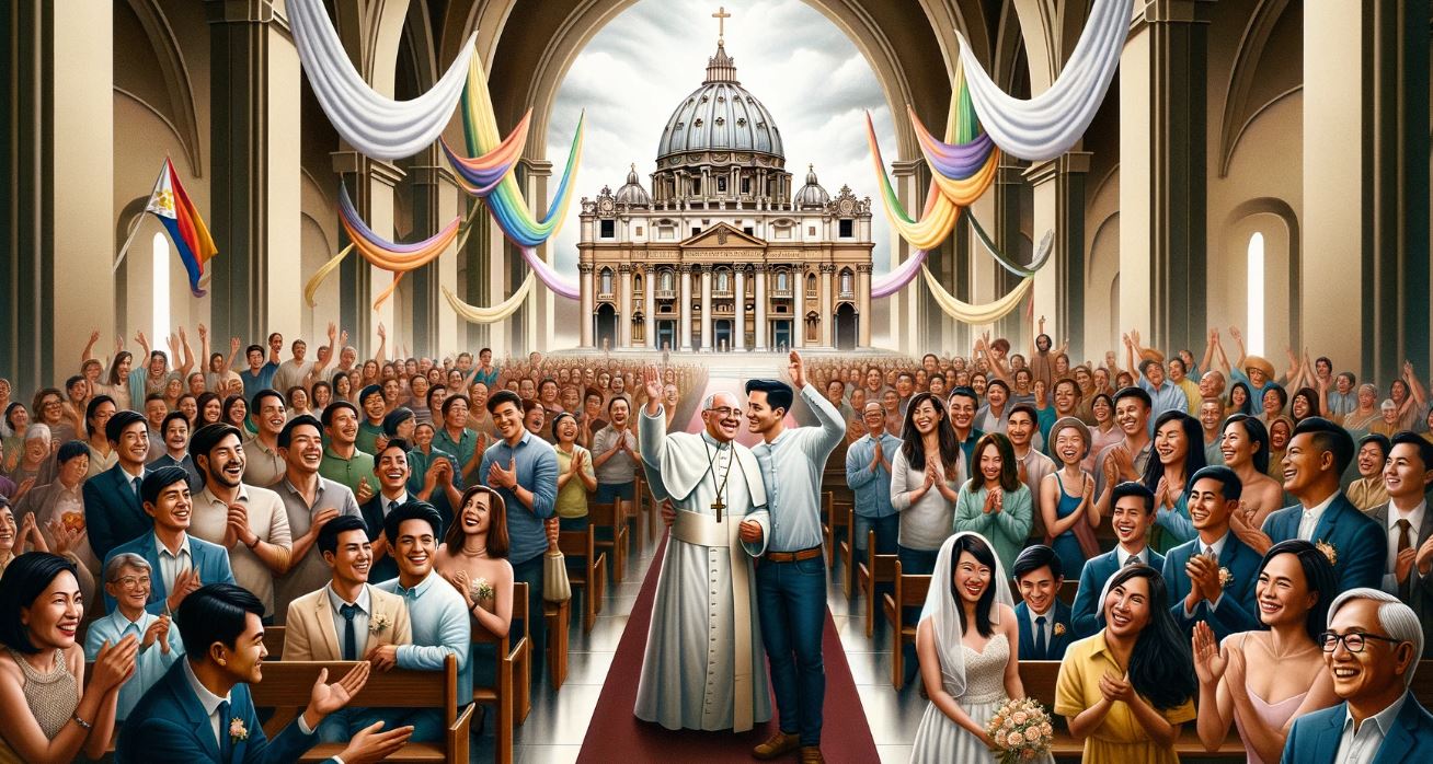 Filipino LGBT Catholics elated over Vatican's same-sex couple blessing