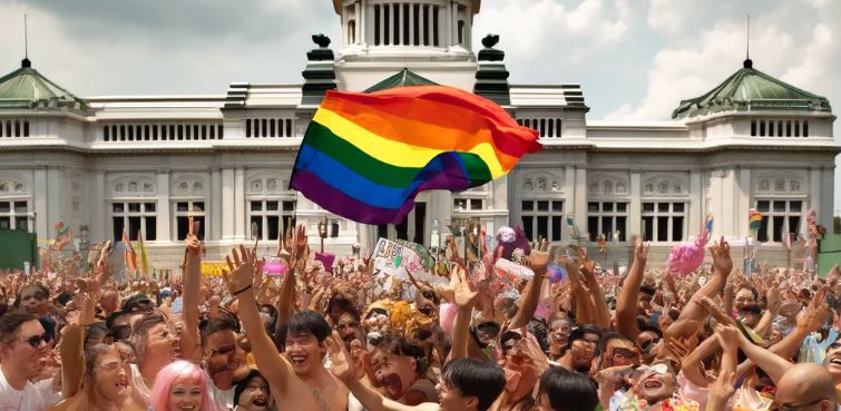 Thai LGBT activists celebrate vote that brings marriage equality closer