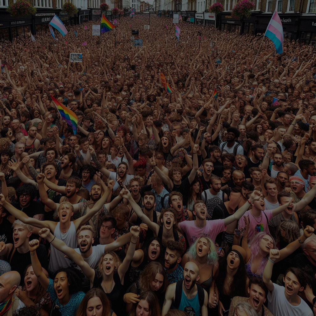 Historic Trans+ Pride in London Draws Over 100,000 People