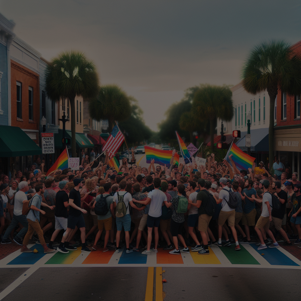 Florida Pushes to Remove Rainbow Crosswalks Despite Opposition