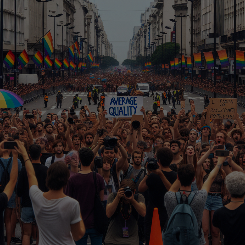 Massive Pride March in Buenos Aires Protests Milei Policies