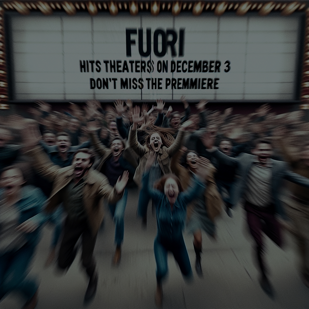 “Fuori Hits Theaters on December 3 – Don’t Miss the Premiere”