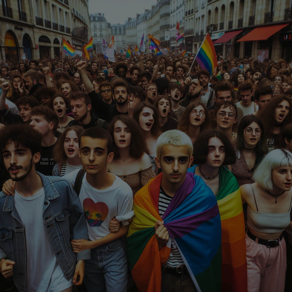 Queer Revival in Caen Led by Les Luron·ne·s LGBTQIA+ Group